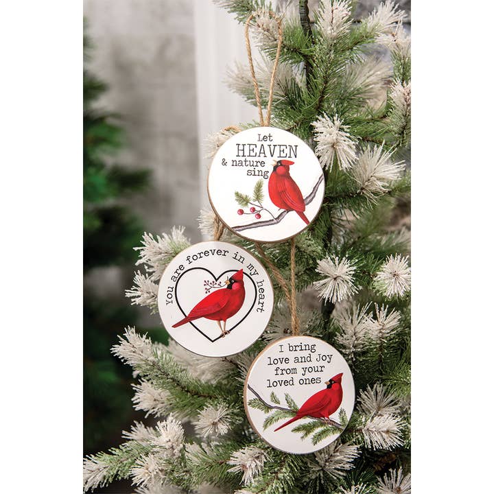 The Hearthside Collection - Wholesale Ornament Set - Heaven & Nature Sing Christmas Ornament, 3 Assorted1