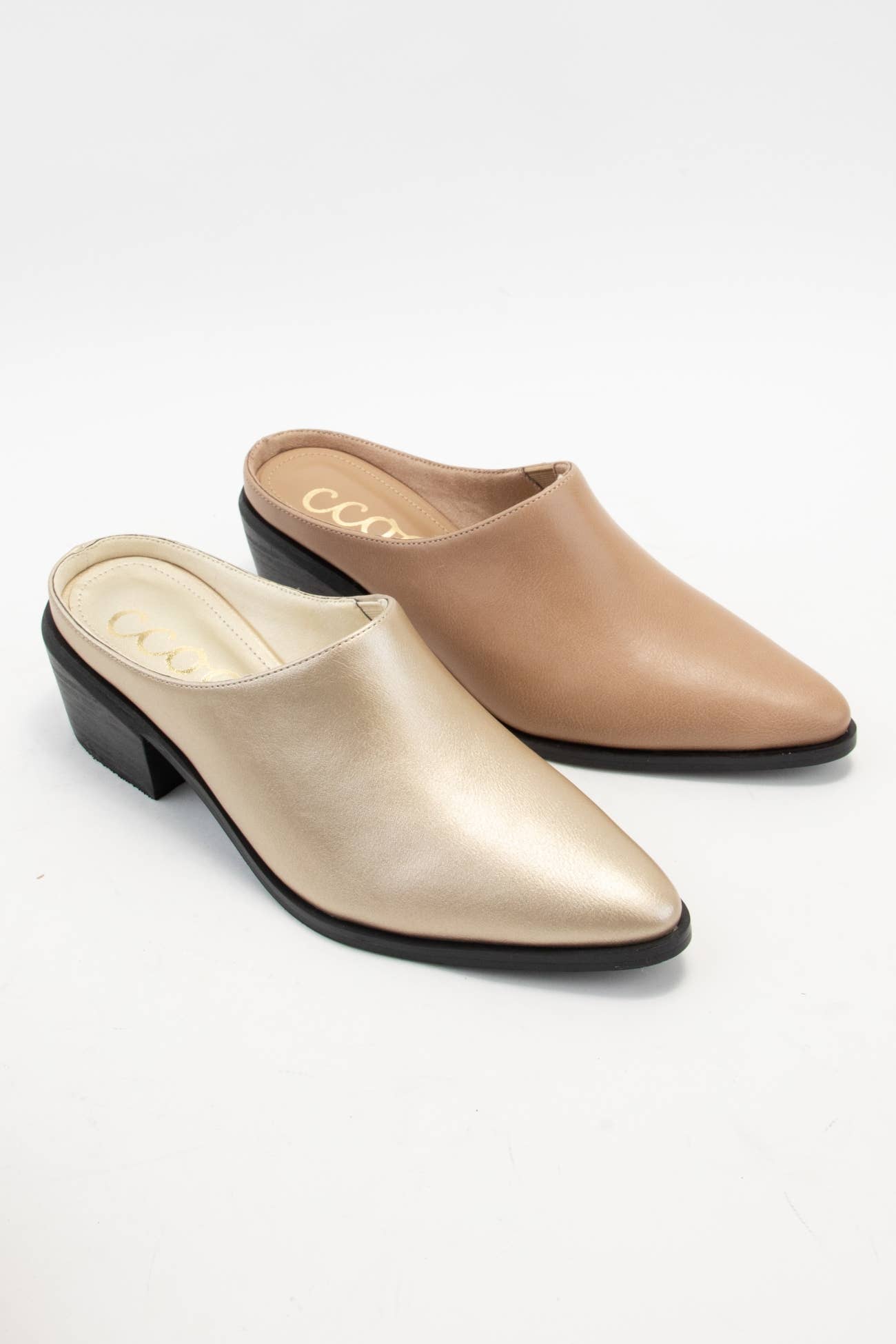 CCOCCI - Wholesale Mules - Women's - CCOCCI MINI PACK | GINA POINTED-TOE BLOCK HEEL MULE21