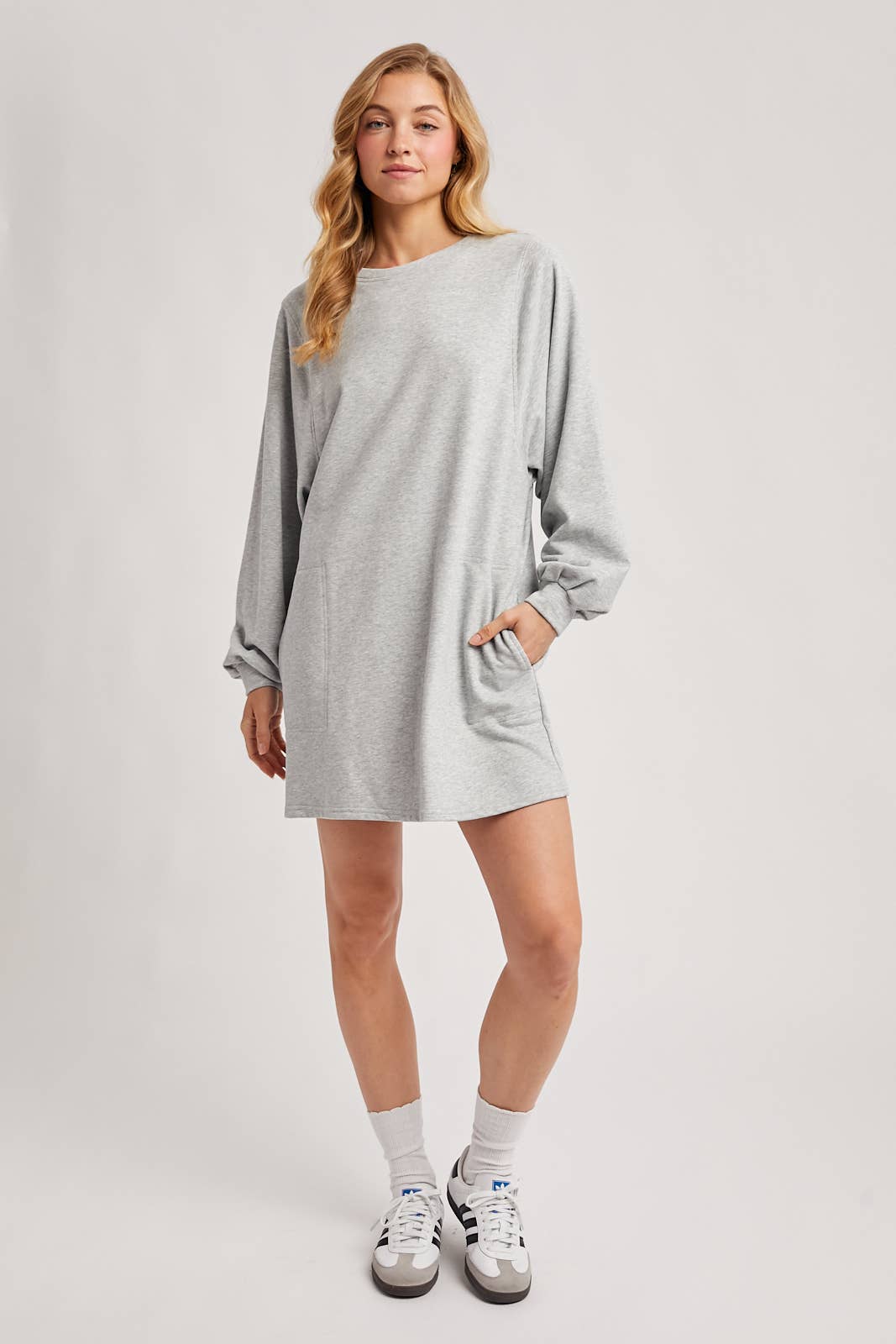 Bluivy - Vente Robe – femme - Robe mini en french terry7