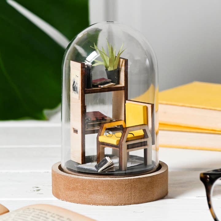 Library paper DIY craft kit, adult creative craft kit for wholesale by My Papercut Forest