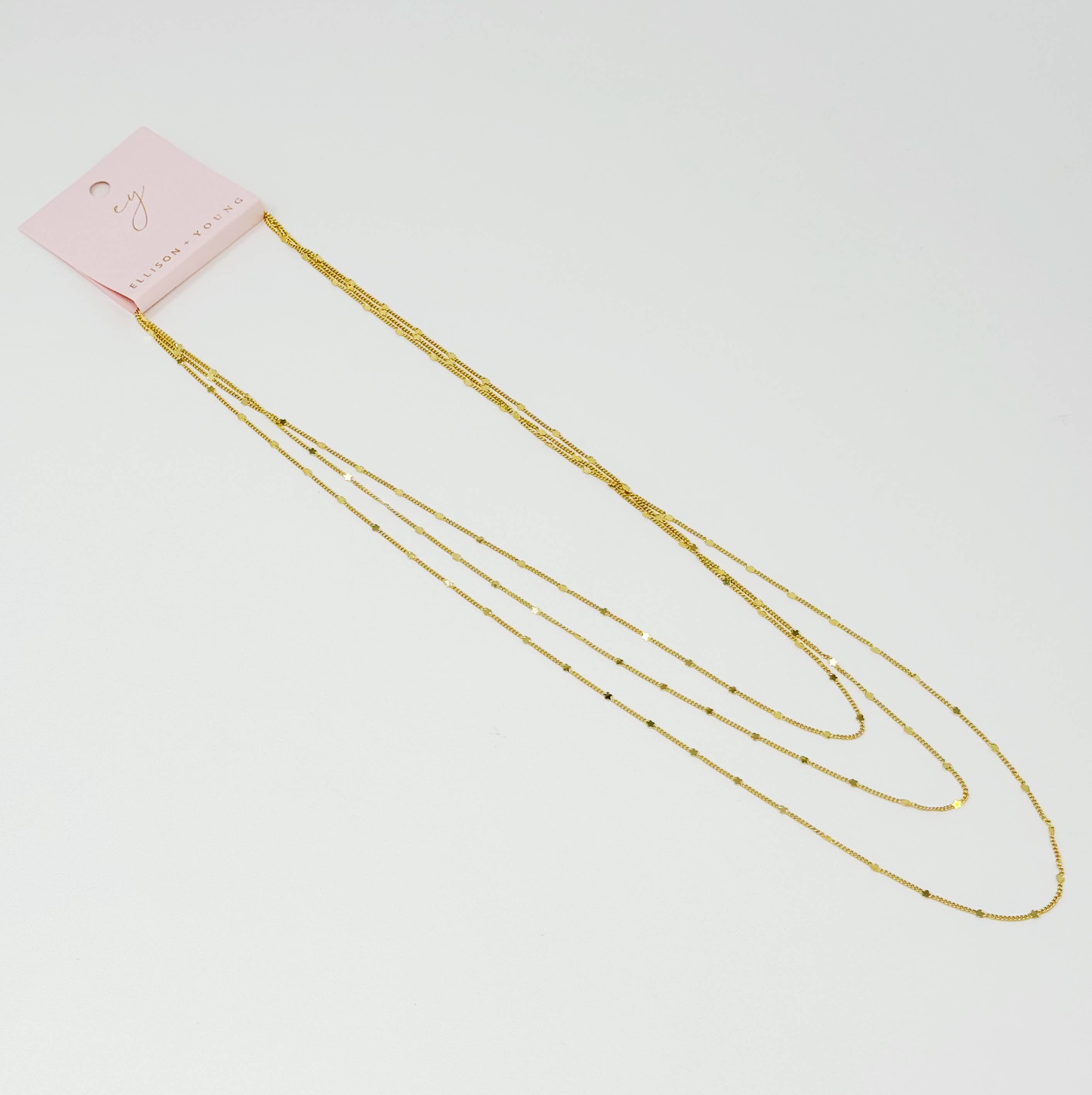 Ellison+Young - Venta al por mayor Collares de cadenas y eslabones - Show Me The Ways - Collar, color dorado6
