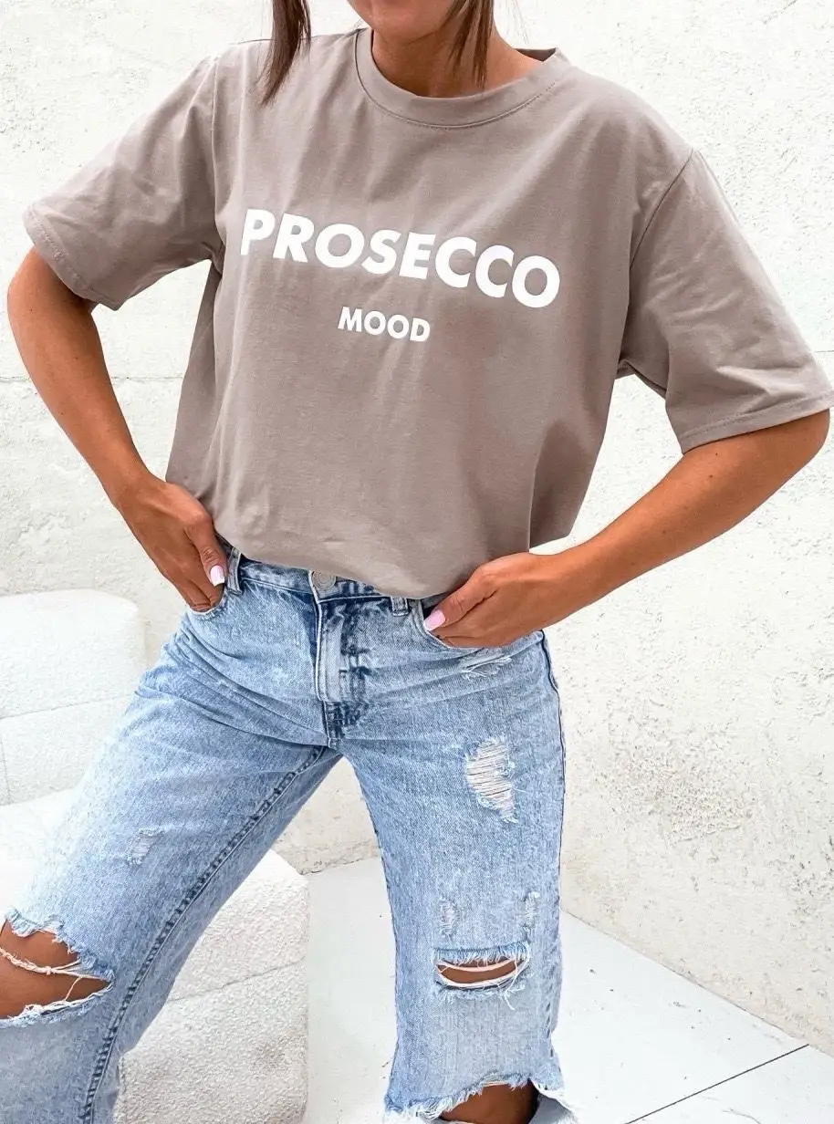 ESTEE BROWN – wholesale Screen printed t-shirt – Women′s – Printed T-shirt - 2206-14