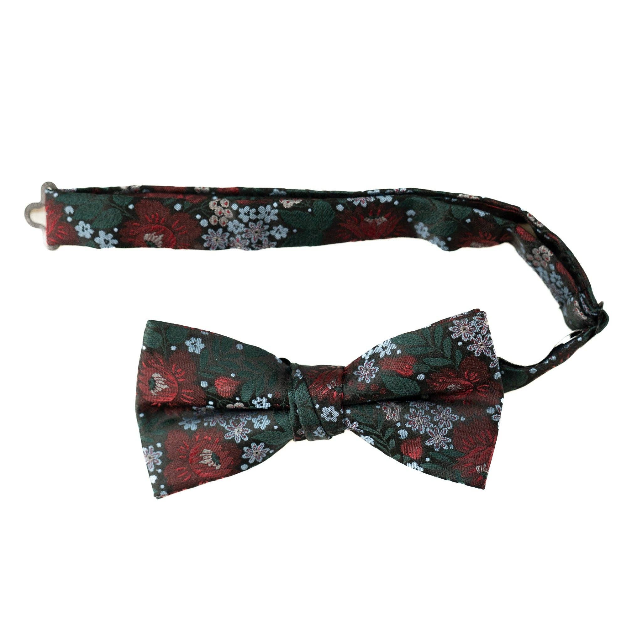 Boon Ties - Wholesale Bow Tie - Men's - Dashing Floral - Men's Pre-tied Bow Tie2