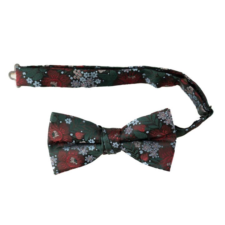 Boon Ties - Wholesale Bow Tie - Men's - Dashing Floral - Men's Pre-tied Bow Tie2