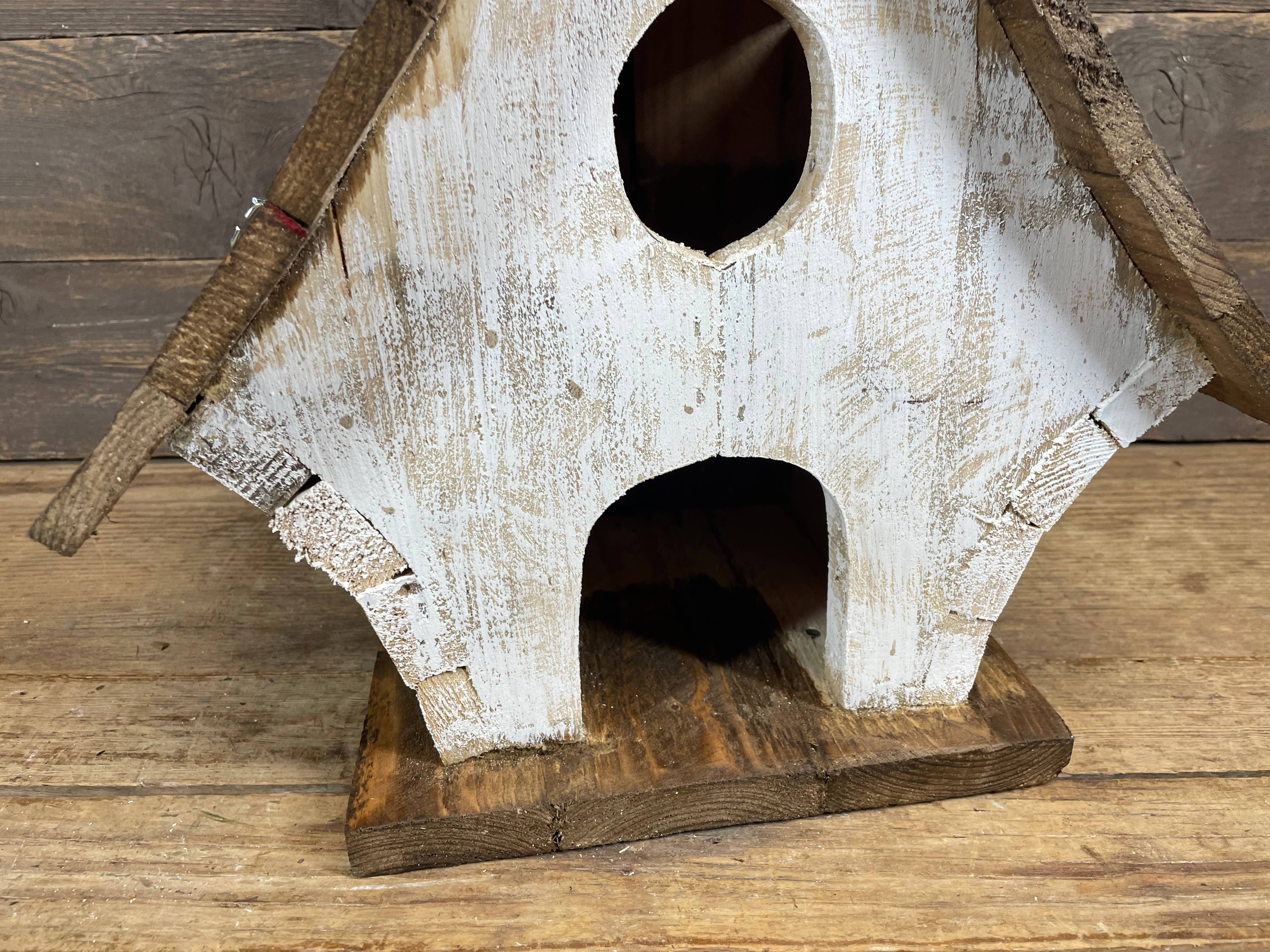 My Amigos Imports - Wholesale Bird House - Kilcher Bird House-Farmhouse-Wood-15x16H in-Yard Art-Kilcher1