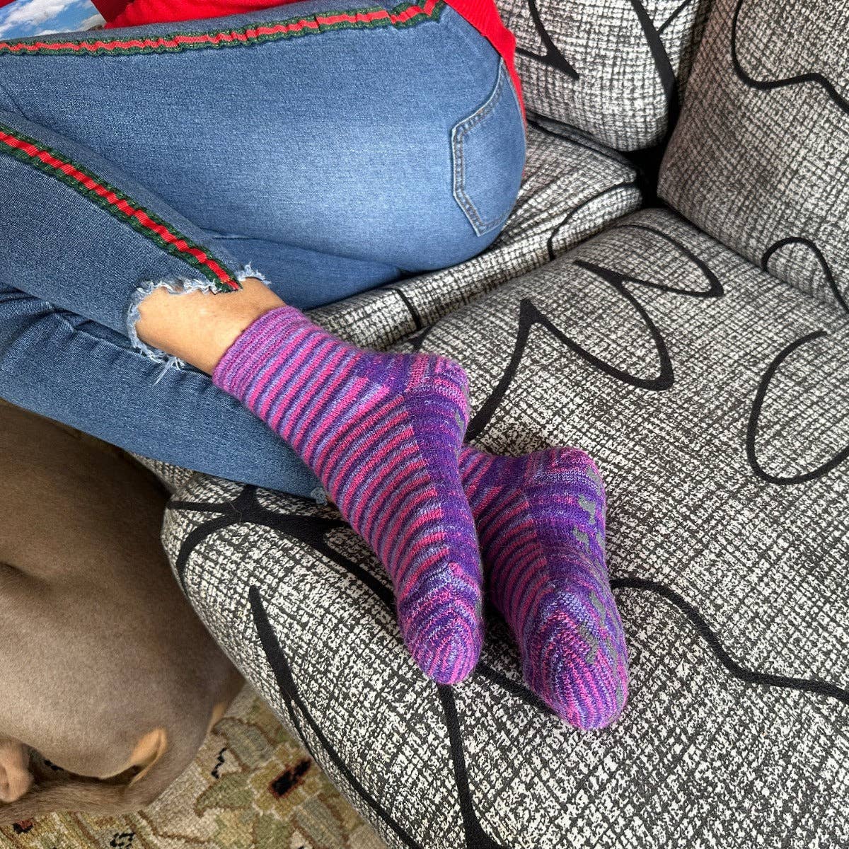 My Comfy Apparel - Wholesale Socks - Unisex - Alpaca Slipper Socks9