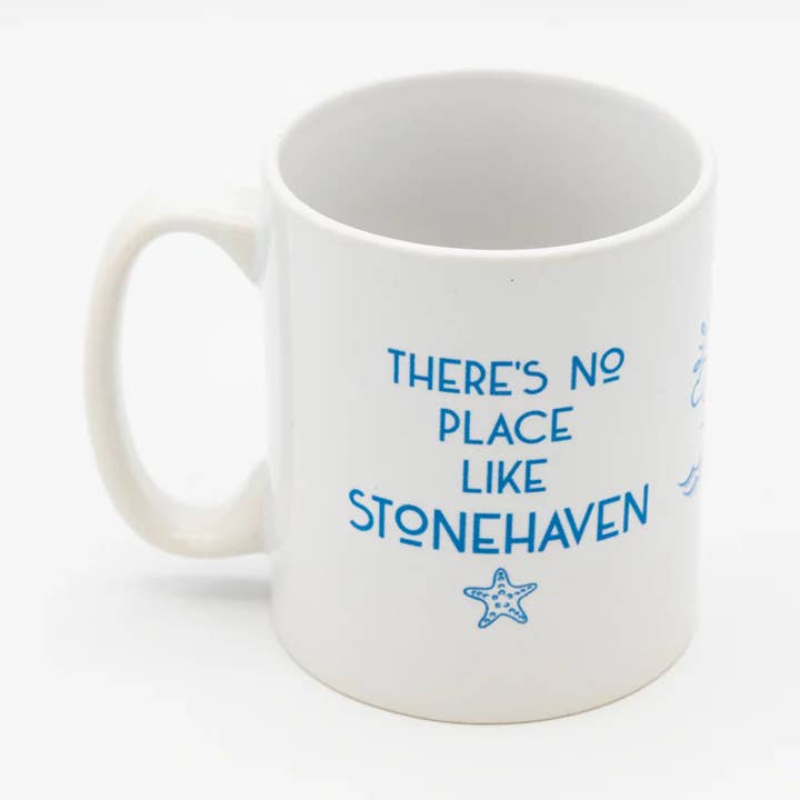 Spindrift Designs – wholesale Coffee mug – There's No Place Like....Seaside Customised Location Mug0