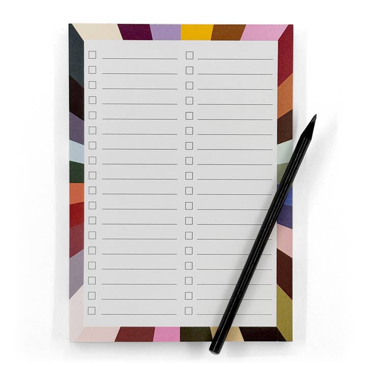 Radar Starburst Abstract Art Lined A5 Notepad PD-012 for wholesale by Pavilion