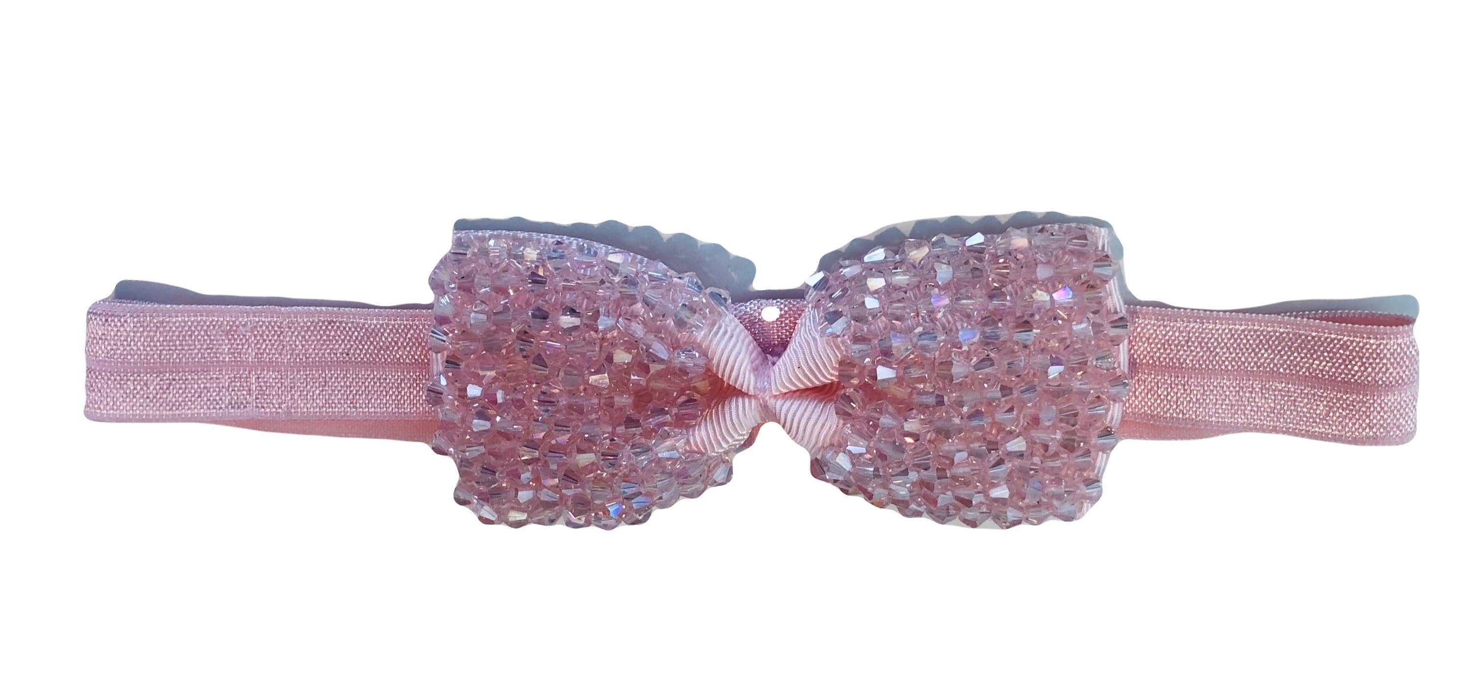 Sparkle Sisters by Couture Clips – Engroshandel Pandebånd - Børn – Couture Beaded Bow Pandebånd1