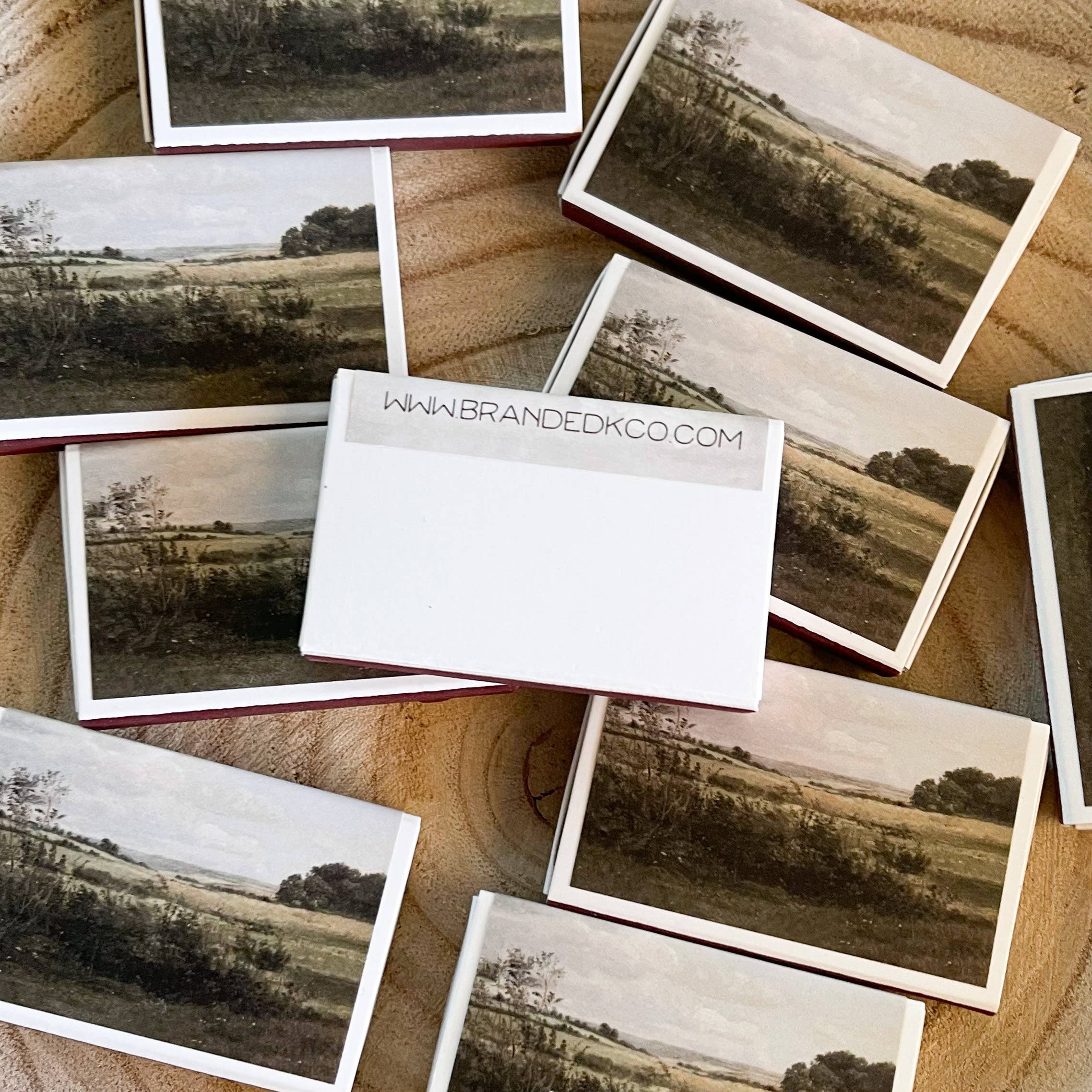 Branded K Co. - Wholesale Matches - English Countryside Match Set // Vintage Landscape1