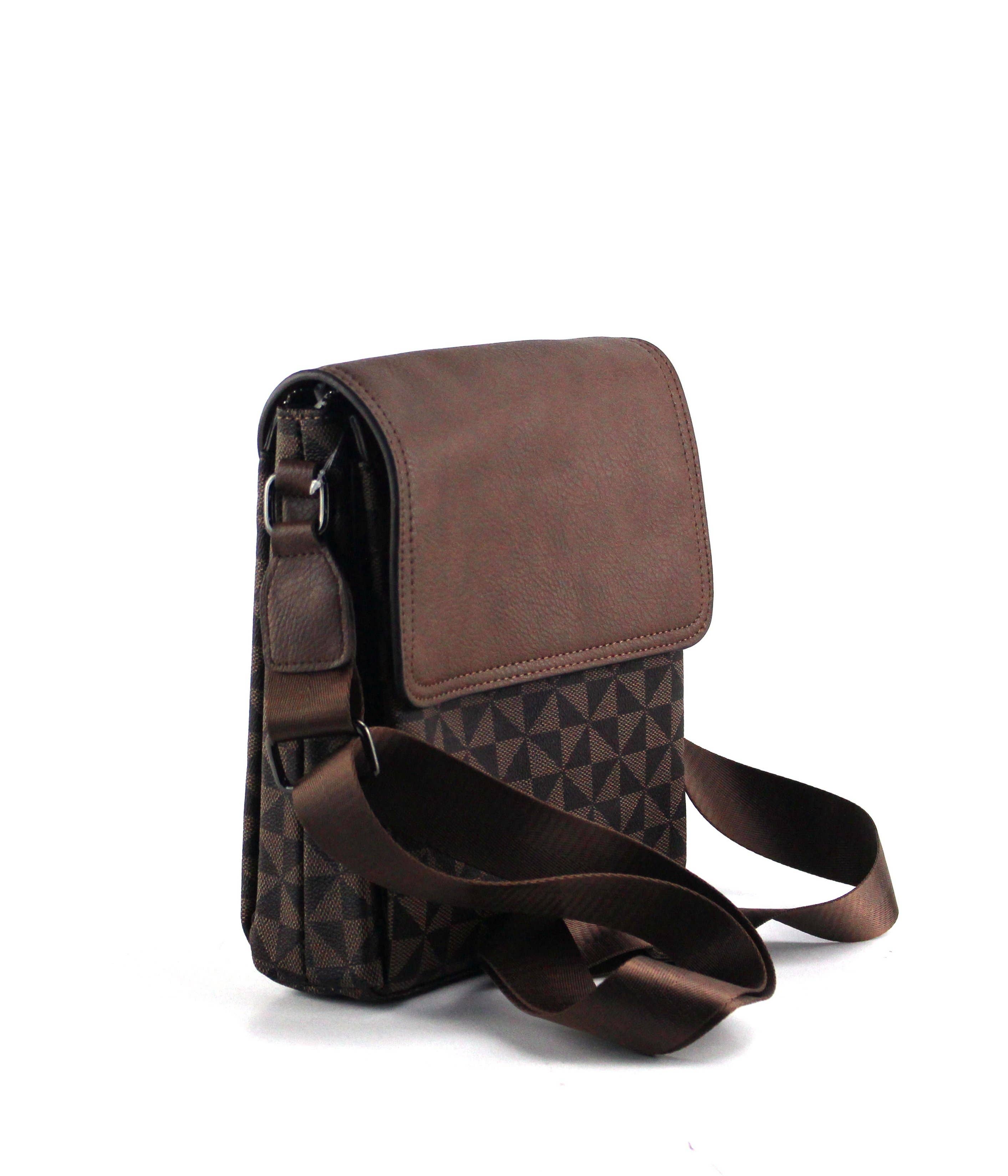 AR New York - Venta al por mayor Maletín - Hombre - Bolso tipo mensajero para hombre AR New York de lona con correa cruzada1