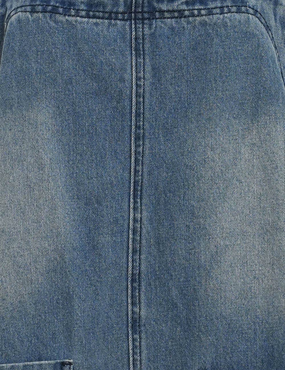 Sweetkama – wholesale Overalls – Women's – Ladies Pocket Denim Mini Overall Dress SKD5491