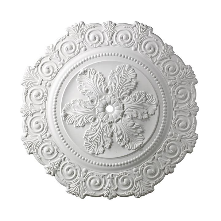 Marietta 33'' Wide Medallion - White for wholesale by Atlas Lighting and Home