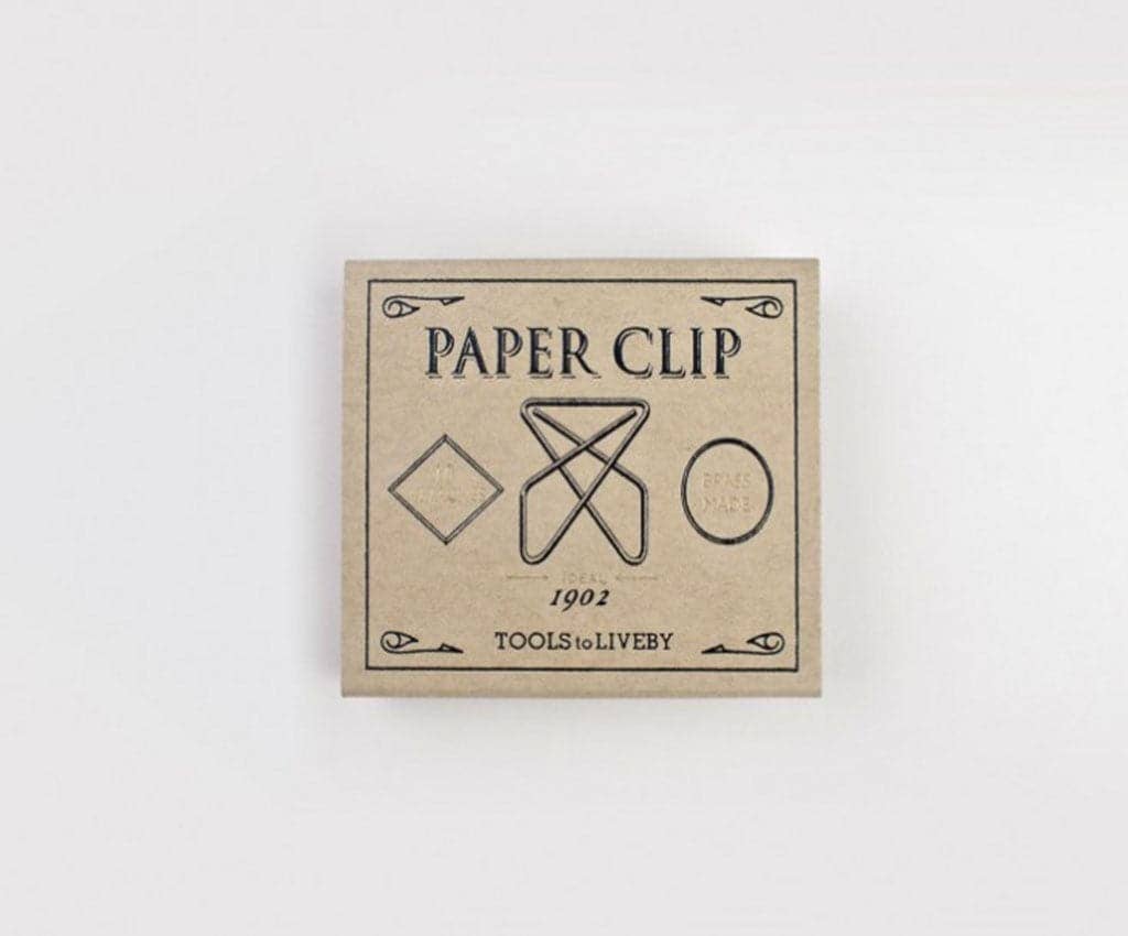 Notable Designs (UK) – wholesale Paperclip – Tools to Live By Brass Clips (Ideal)