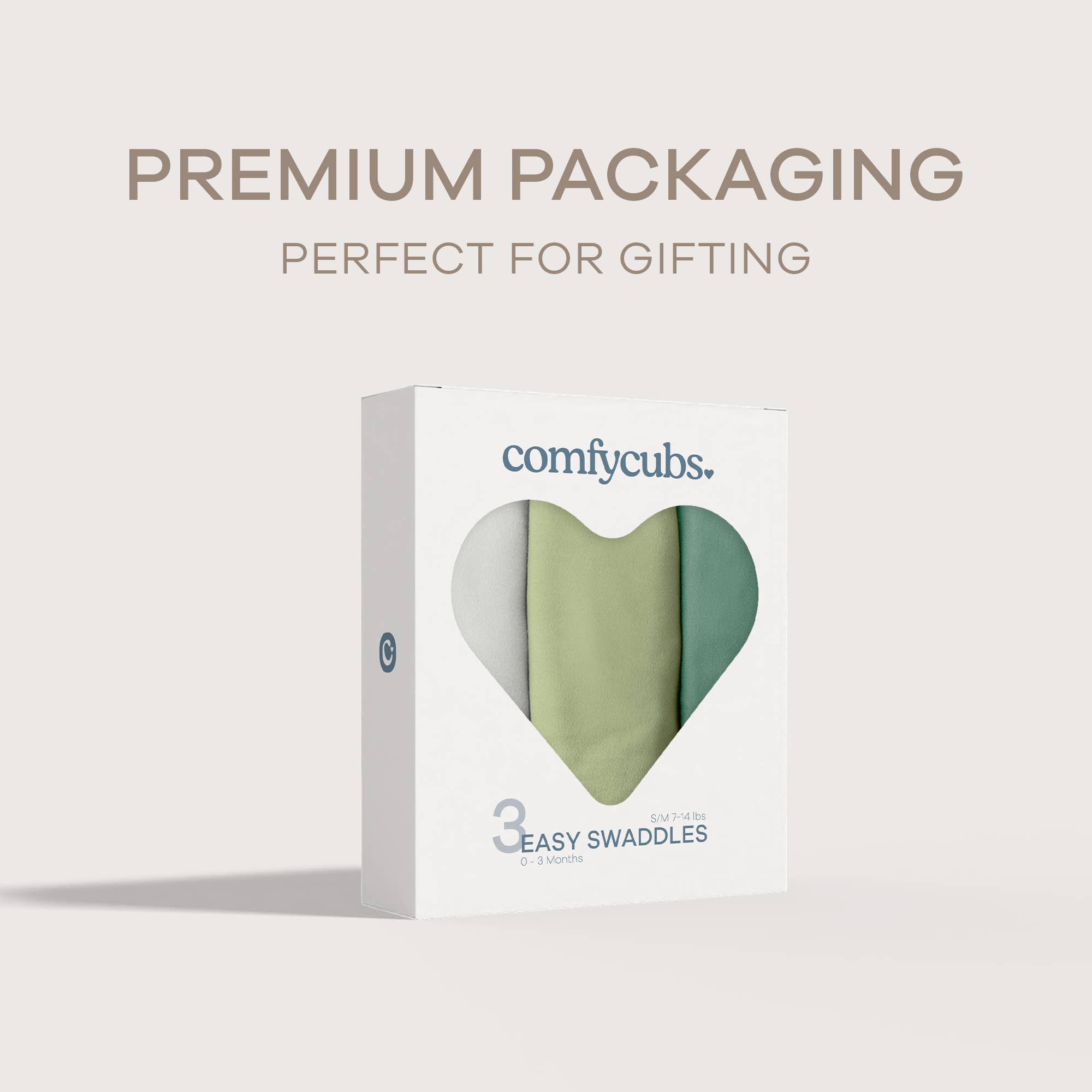 Comfy Cubs - Wholesale Swaddle - Baby - Easy Swaddle Blanket, 3 Pack - 100% Cotton by Comfy Cubs30