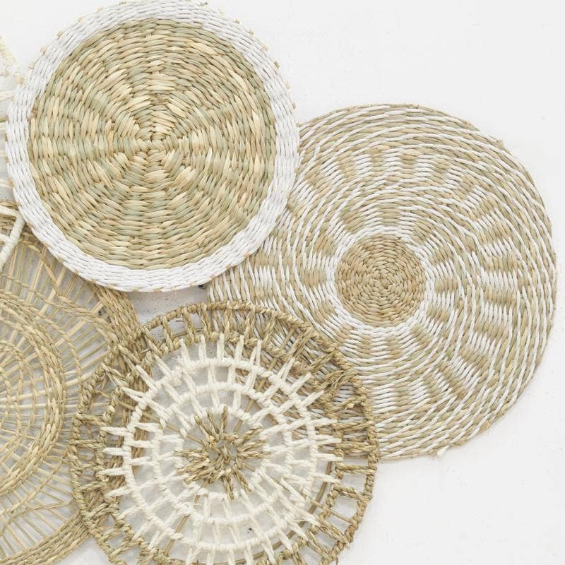 Aubry Gaspard - Wholesale Wall Accent - Jute And Cotton Wall Decor1