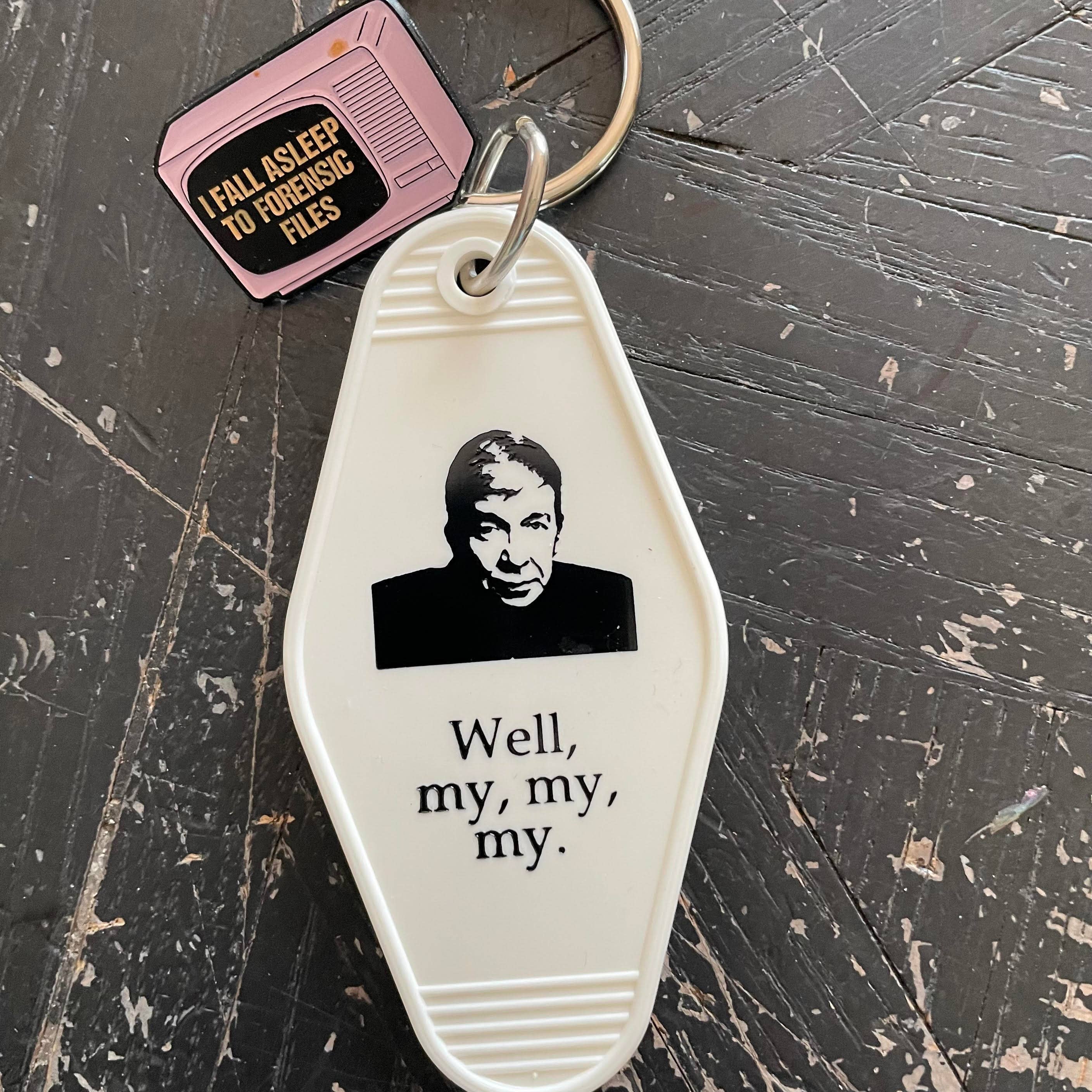 The 3 Sisters Design Co. - Wholesale Sleutelhanger - Uniseks - Motel Key Fob - Joe Kenda Quote (Nou, jeetje, mijn.)0