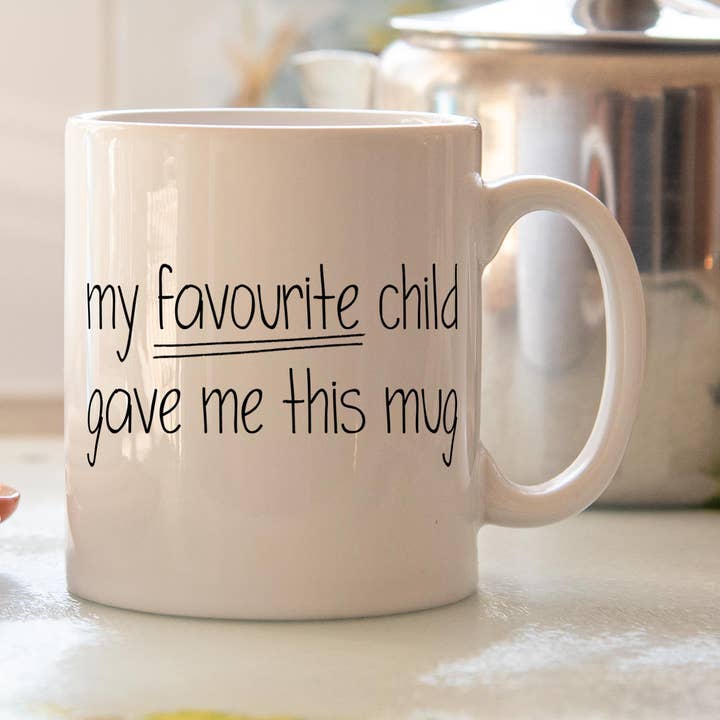 Meu filho favorito me deu esta caneca por atacado de Manta Makes