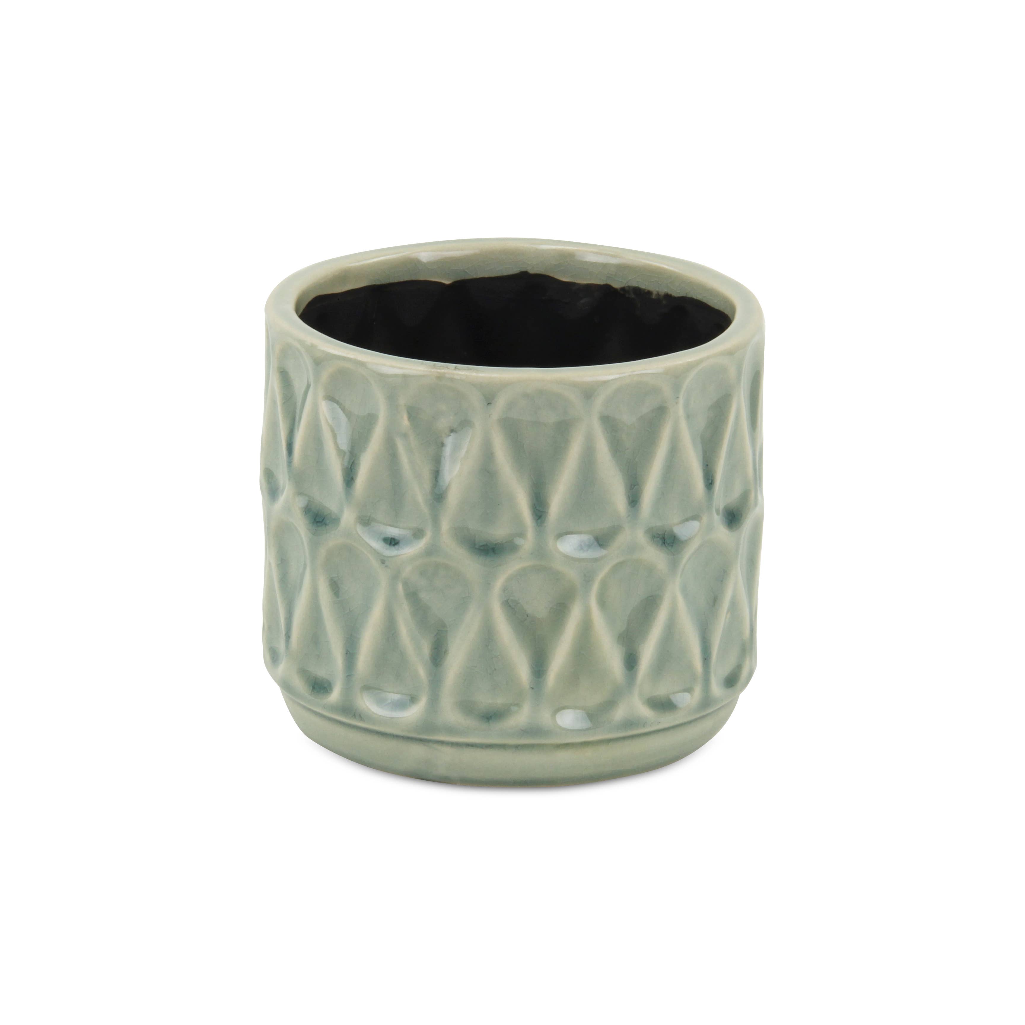 Cheungs Home Decor - Vendita all'ingrosso Vasi per piante - Vaso Lacrima verde a goccia5
