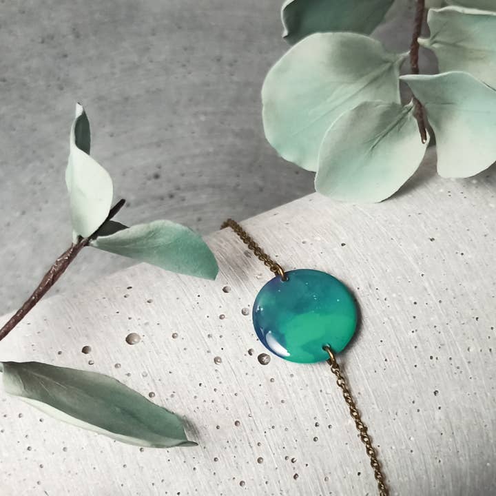 Sully bracelet — abstract pattern 0837 for wholesale by une Hirondelle sous le Tilleul