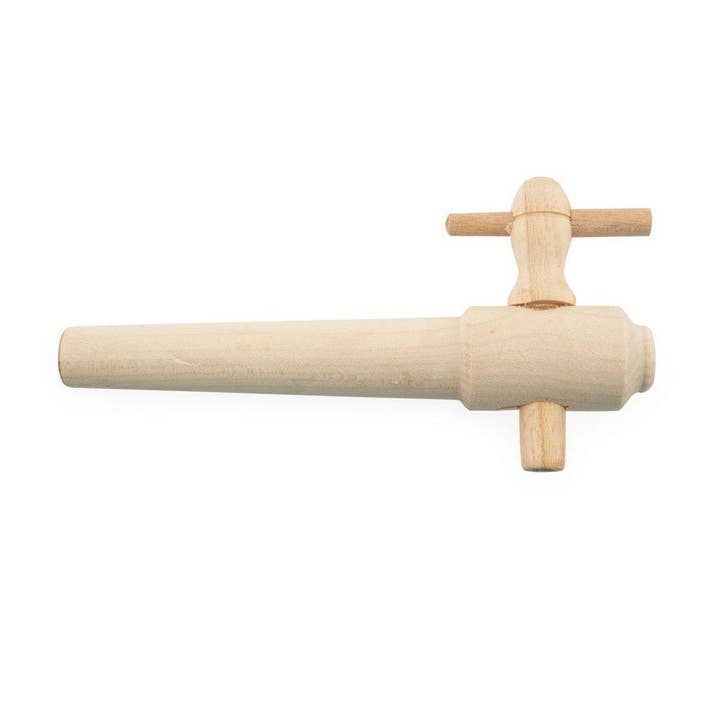 ABC Crafted Series - Wholesale DIY Drink Kit - Spigot with Wooden Key for Barrel (18 cm | 7.09 in)
