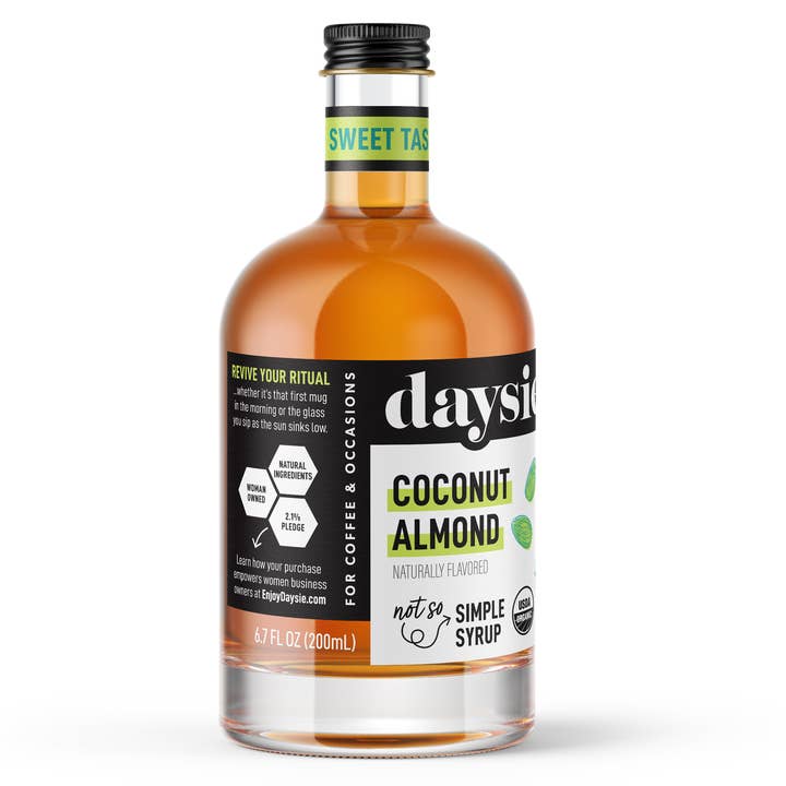 Daysie - Wholesale Flavored Syrup - Daysie Coconut Almond Syrup