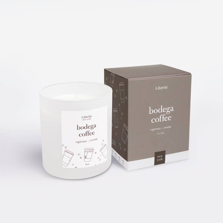 Literie - Wholesale Jar/Filled Candle - Bodega Coffee