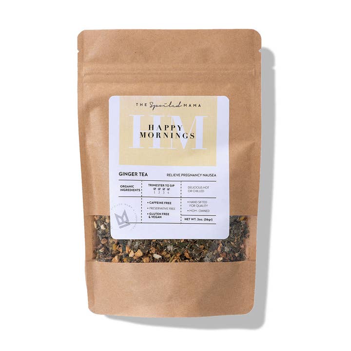 Glade Morgener Ingefærte – Lindre Graviditetskvalme for engroshandel hos The Spoiled Mama