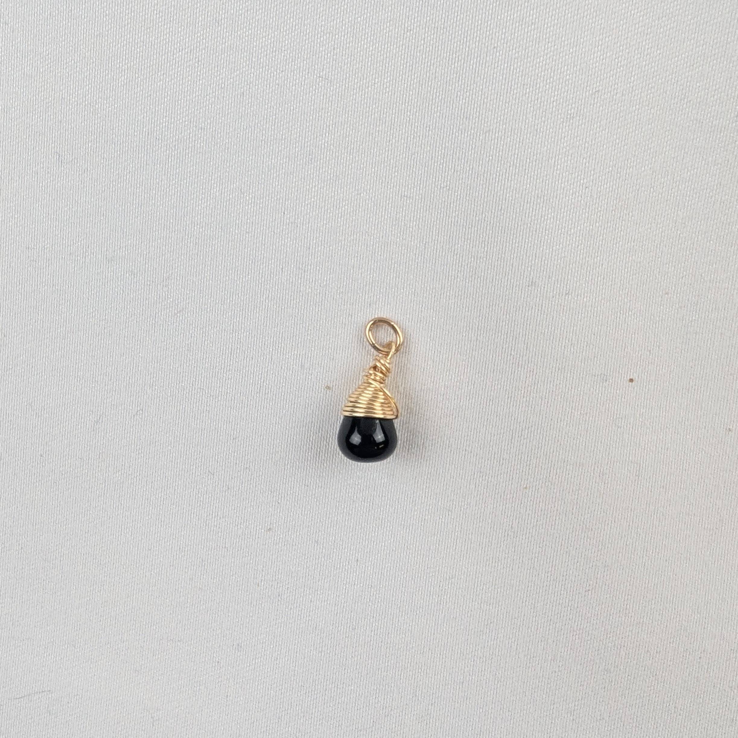 Forai - Wholesale Individual Charm/Pendant - Freedom Midnight Black Charms in Gold - Pack of 41