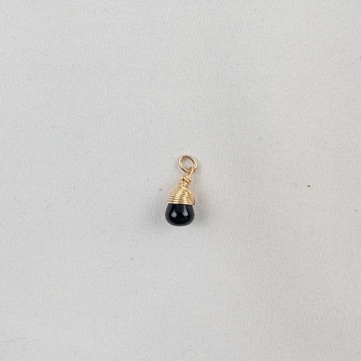 Forai - Wholesale Individual Charm/Pendant - Freedom Midnight Black Charms in Gold - Pack of 41