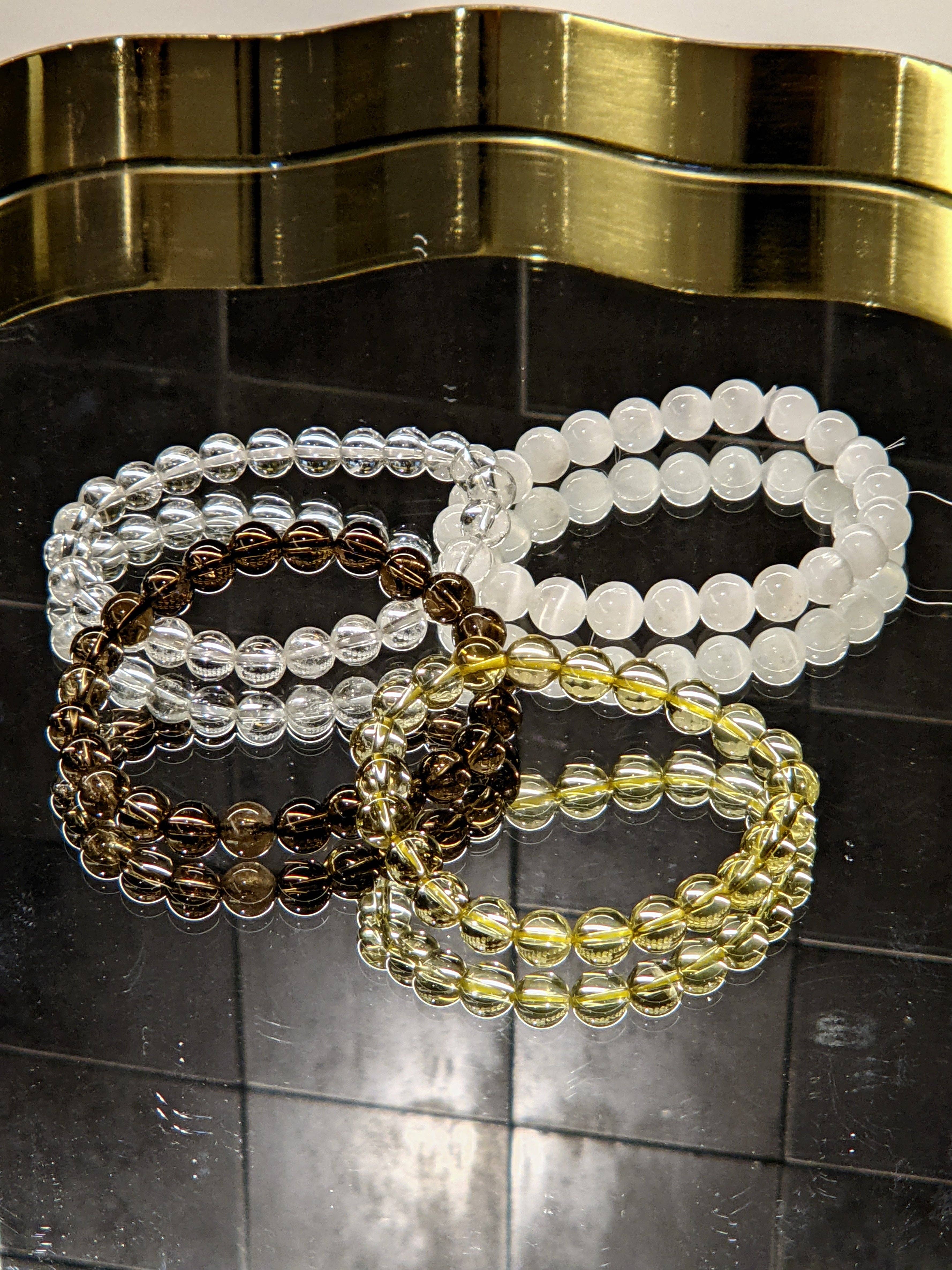 Moon Rituals - Wholesale Beaded Bracelet - Smoky Quartz Bracelet for Grounding & Solar Plexus Chakra Healing, Christmas Crystal Gift5