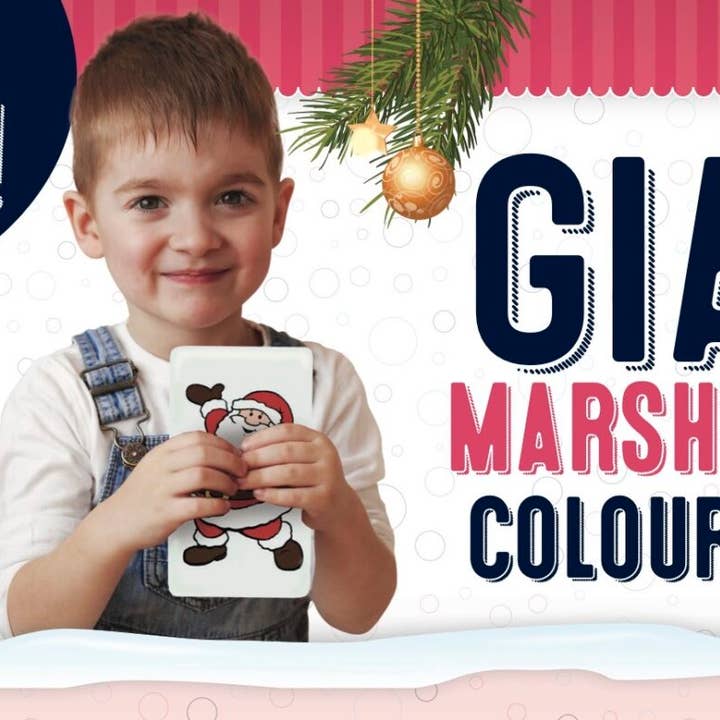 Paint Your Own Easter Giant Marshmallow Colour Me In Kit. (Copy) for wholesale by Mallow Me