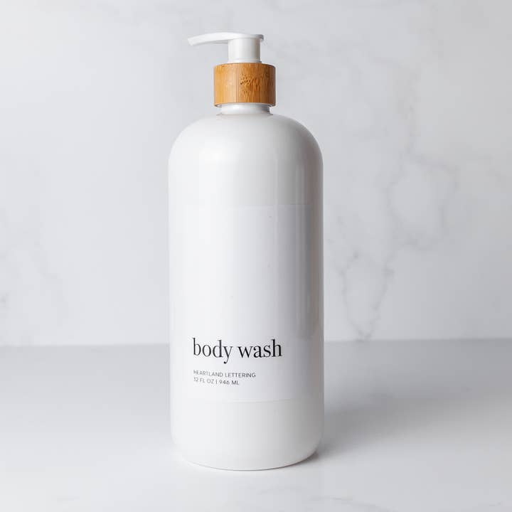 Joie Designs Co. | Refillable Bottles - Wholesale Bath & Body Set - 32 oz Shower Set - Shampoo, Conditioner, Body Wash9