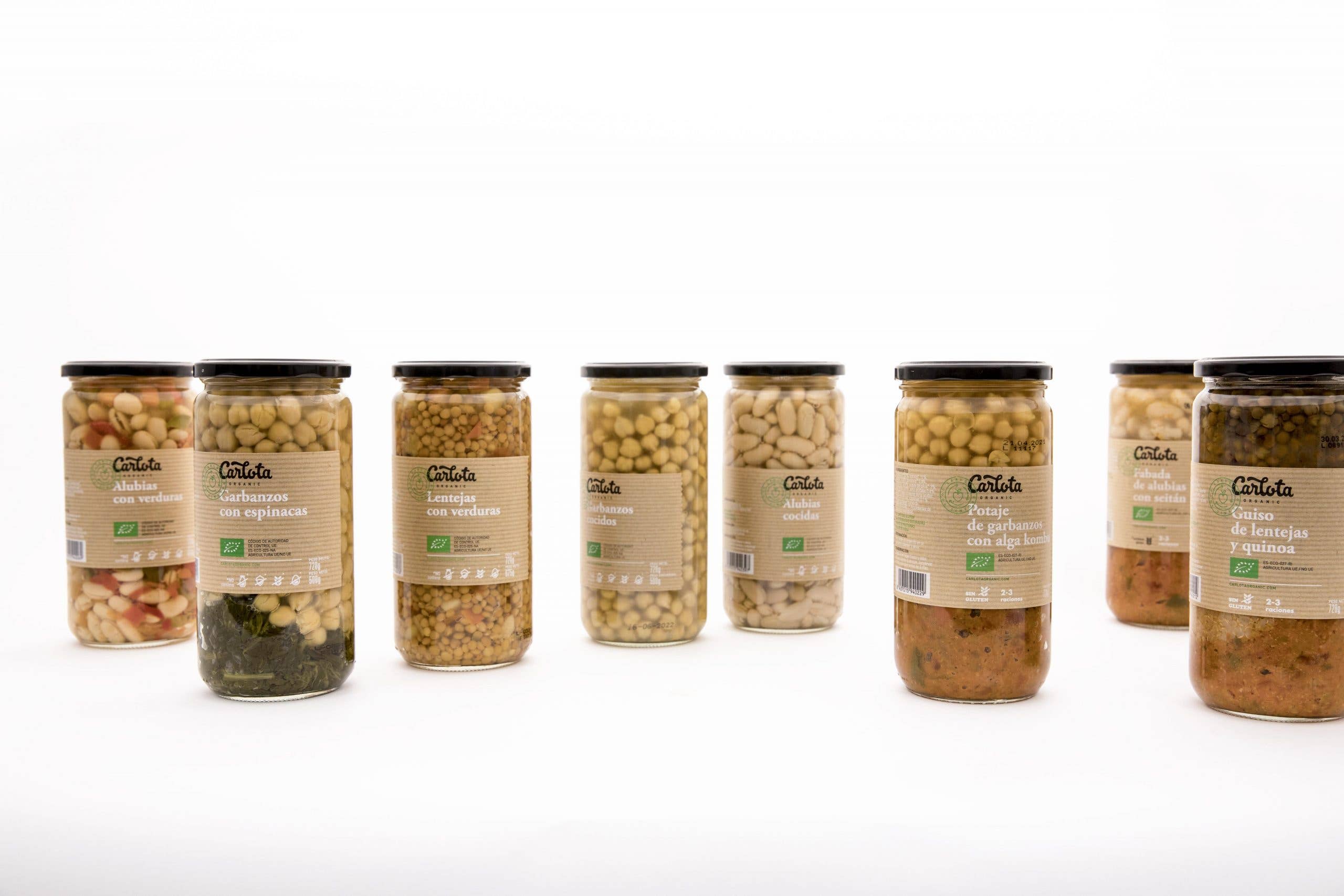 CARLOTA ORGANIC - Wholesale Beans - Cooked beans 720g3