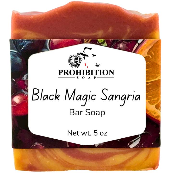 Prohibition Soap - Wholesale Bar Soap - Black Magic Sangria