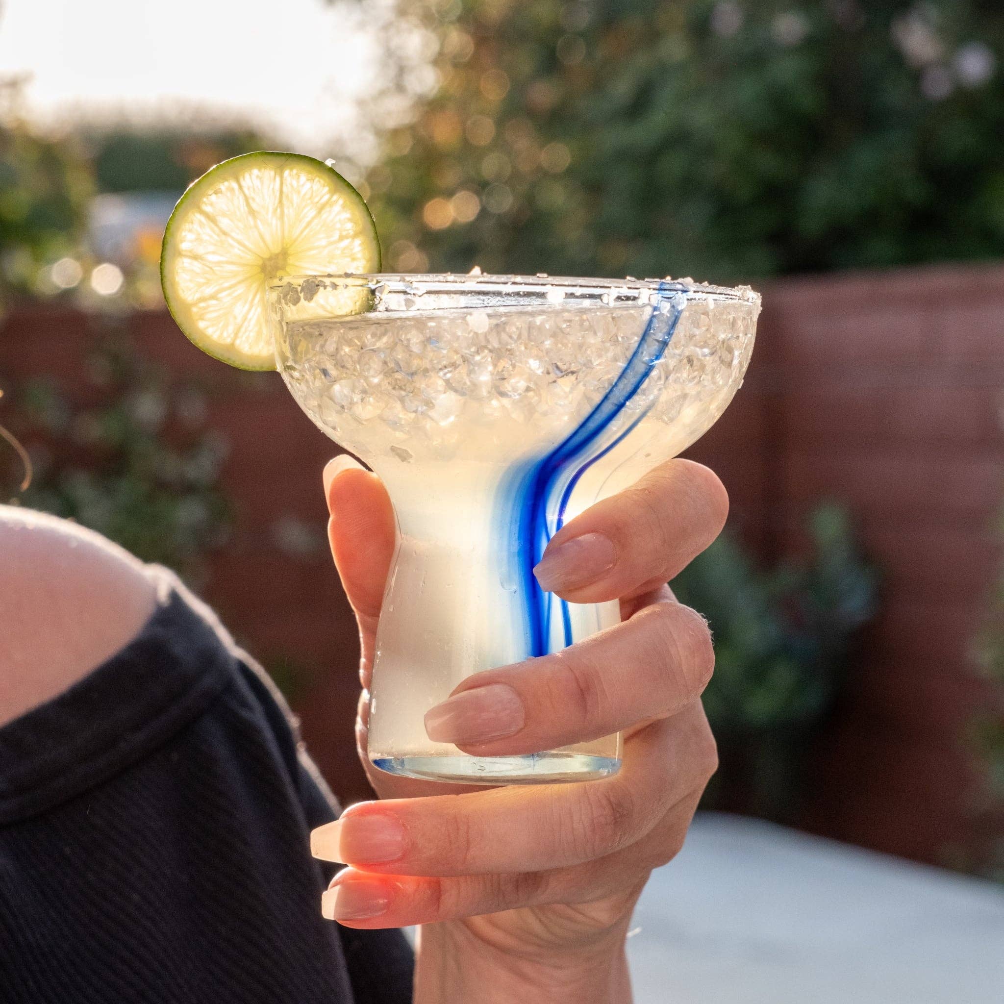 Libbey - Wholesale Cocktail/Liquor Glass - Libbey Blue Ribbon Stemless Margarita Glasses, 10.25 ounce, Set of 64