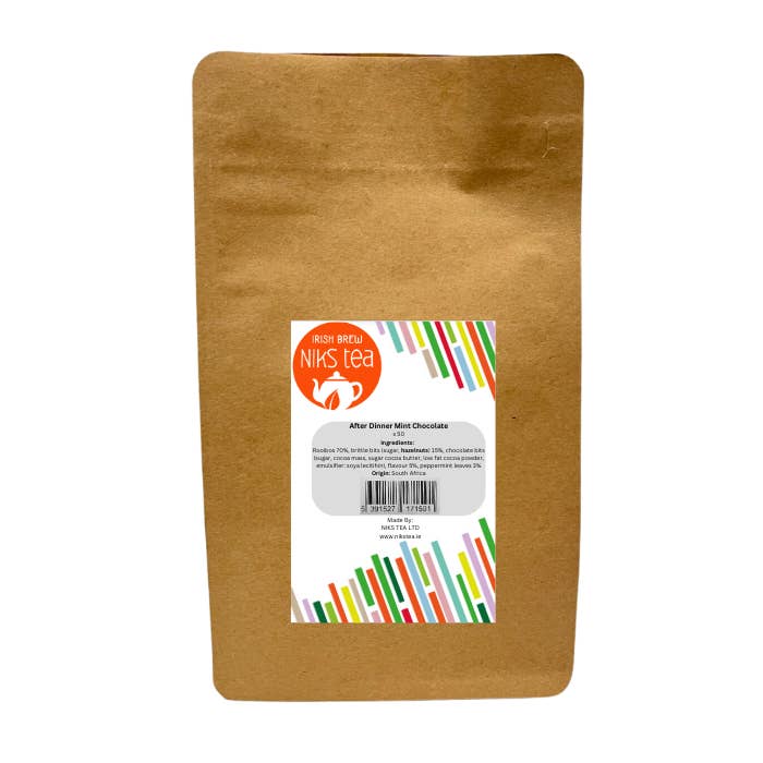 Nik’s Tea - Wholesale Tea bags - After Dinner Mint Chocolate Rooibos Tea bags3
