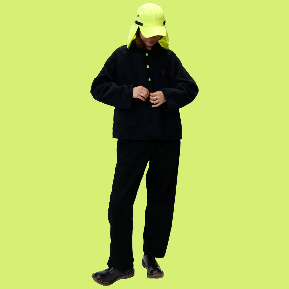 meals - Wholesale Jacket - Unisex - Licorice Forager Coat2