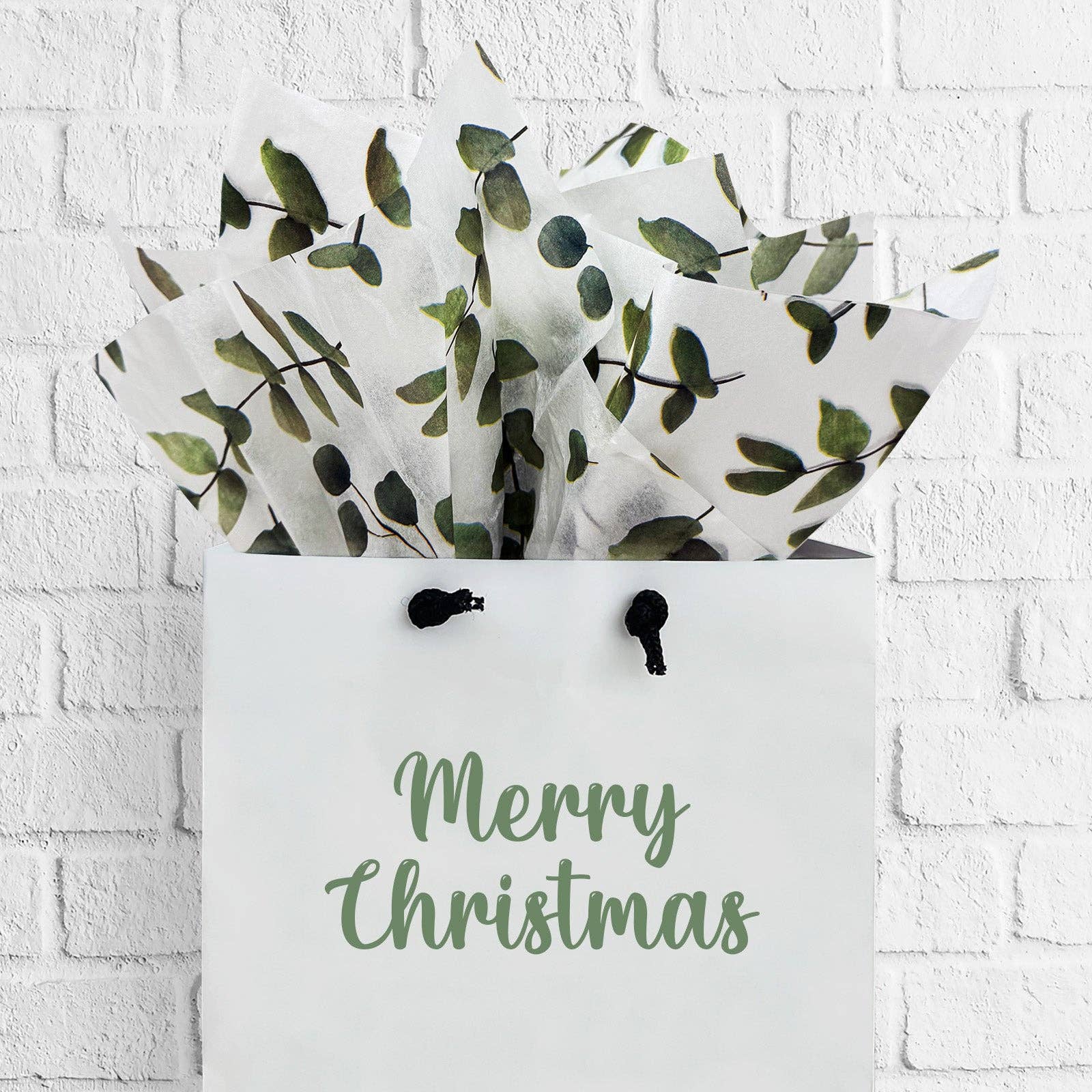 Wrapables.com - Vente Papiers de soie - Papier de soie Eucalyptus Wrapables 60 feuilles 13,75 x 19,752