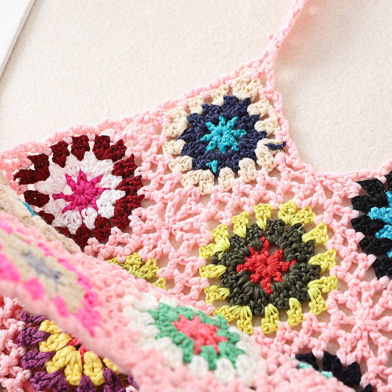 Funkyrel® Atzbranding Limited - Wholesale Tote Bag - Women's - Bohemian Crochet Bag - Exquisite Handbag9