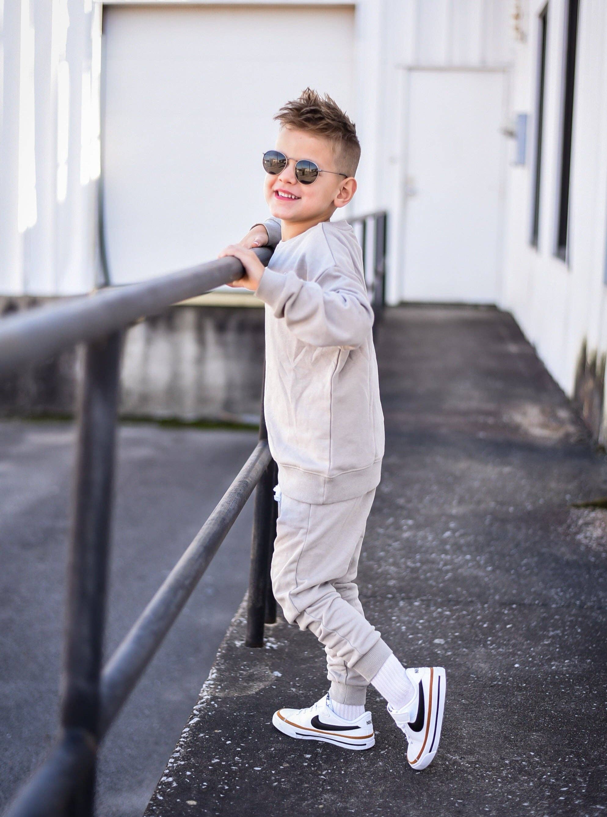 Orcas Lucille - Wholesale Lounge Sweatpants/Joggers - Kids - Joggers - Stone3