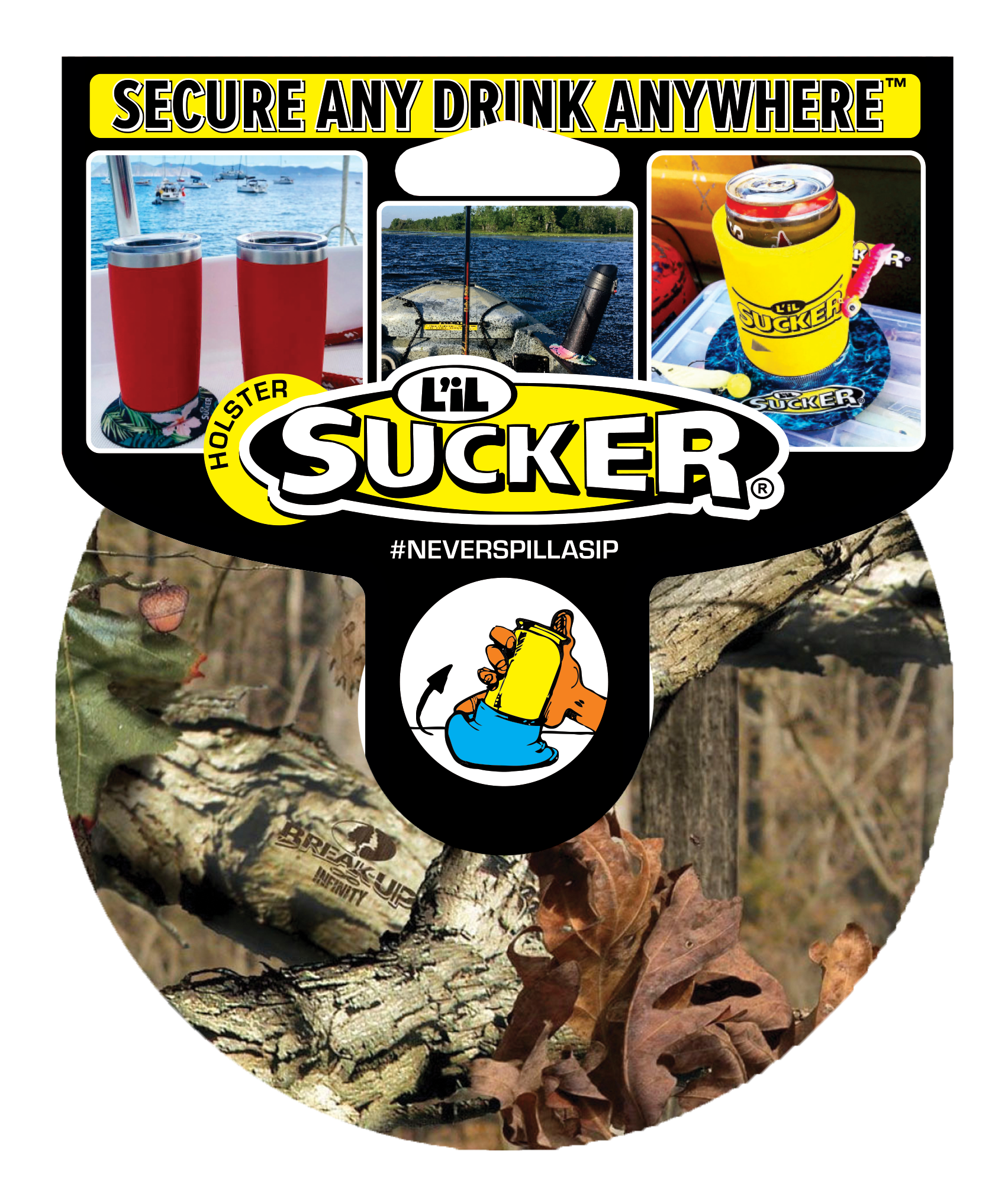 Lil Sucker - Vendita all'ingrosso Rivestimenti per bottiglie e lattine - SERIE MUSSY OAK16