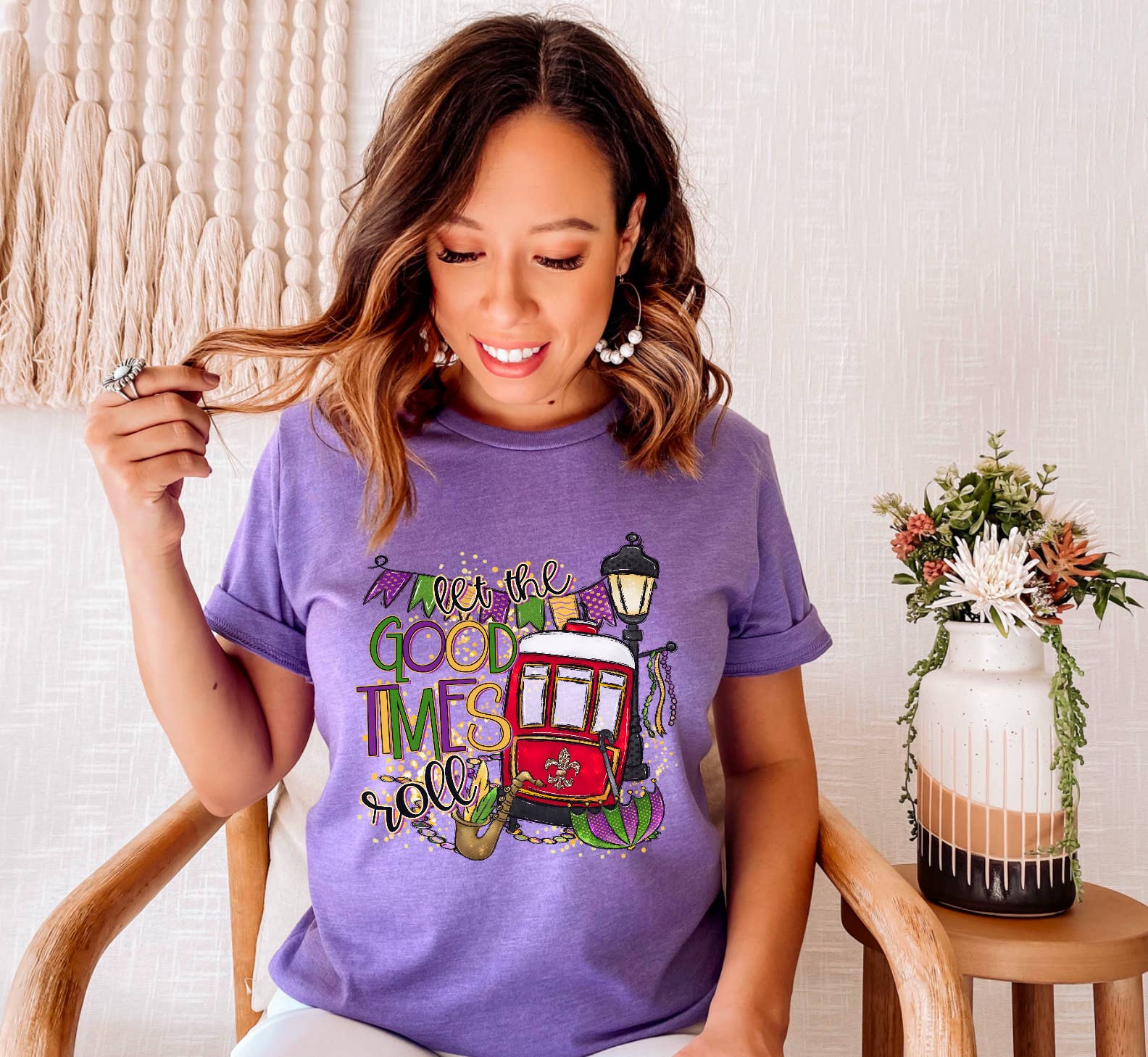 Simple Tymes - Wholesale Sublimation Transfer - Let The Good Times Roll DTF Print