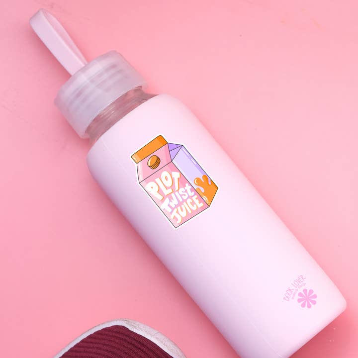 Book Lover Merch Shop – wholesale Klistermärke – Plot Twist Juice-klistermärken / Bokälskareklistermärken2