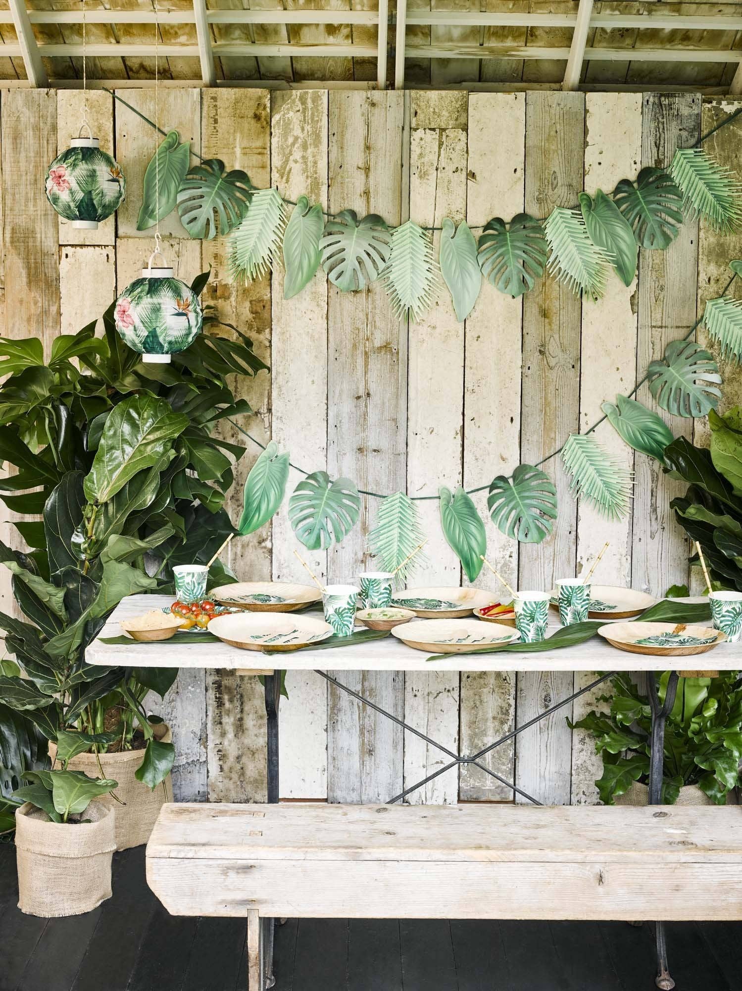 Talking Tables USA - Wholesale Bunting/Garland - Palm Leaf Garland - 2.6m | Summer Party |3