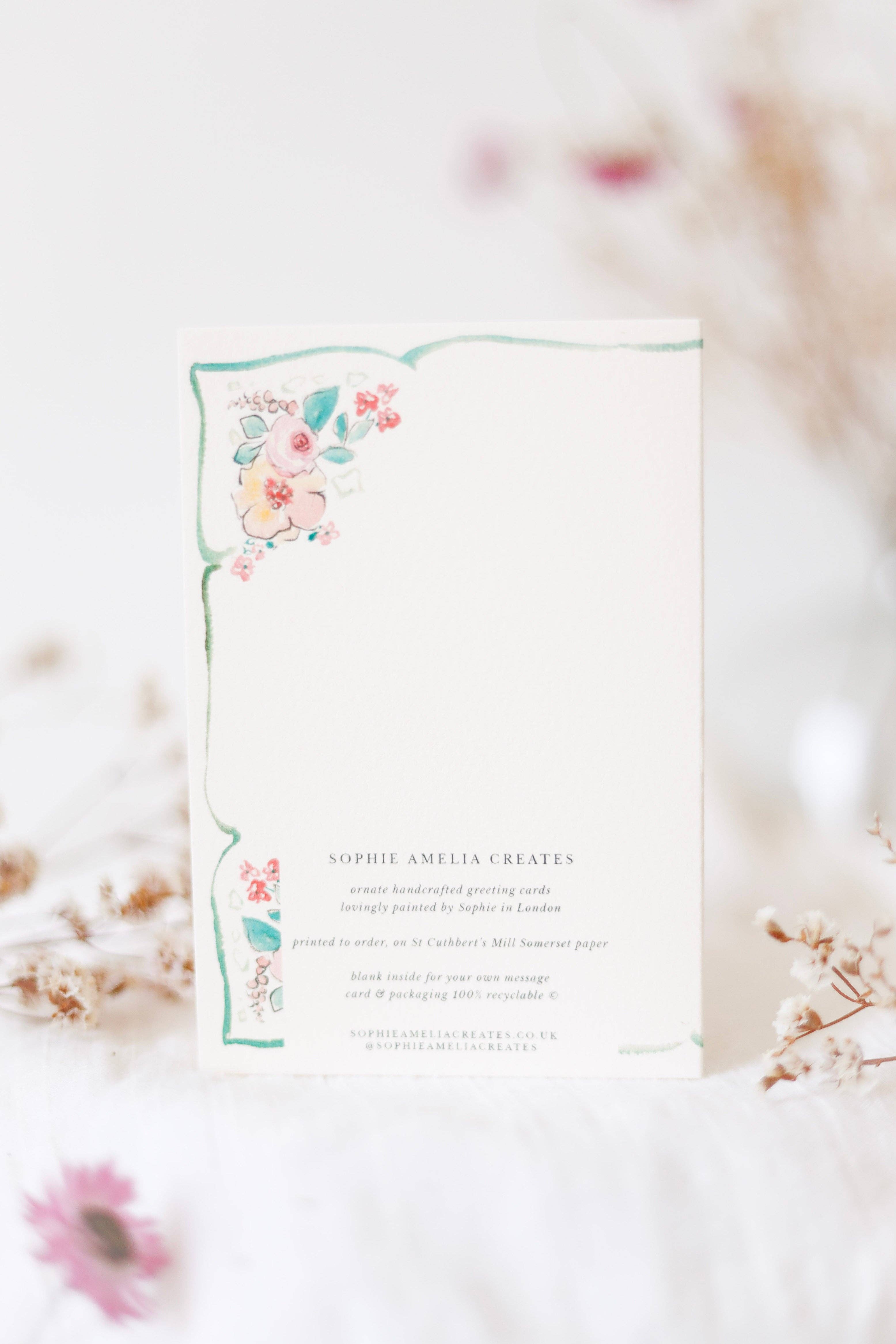 Sophie Amelia Creates - Wholesale Love Card - Little mouse for you card1