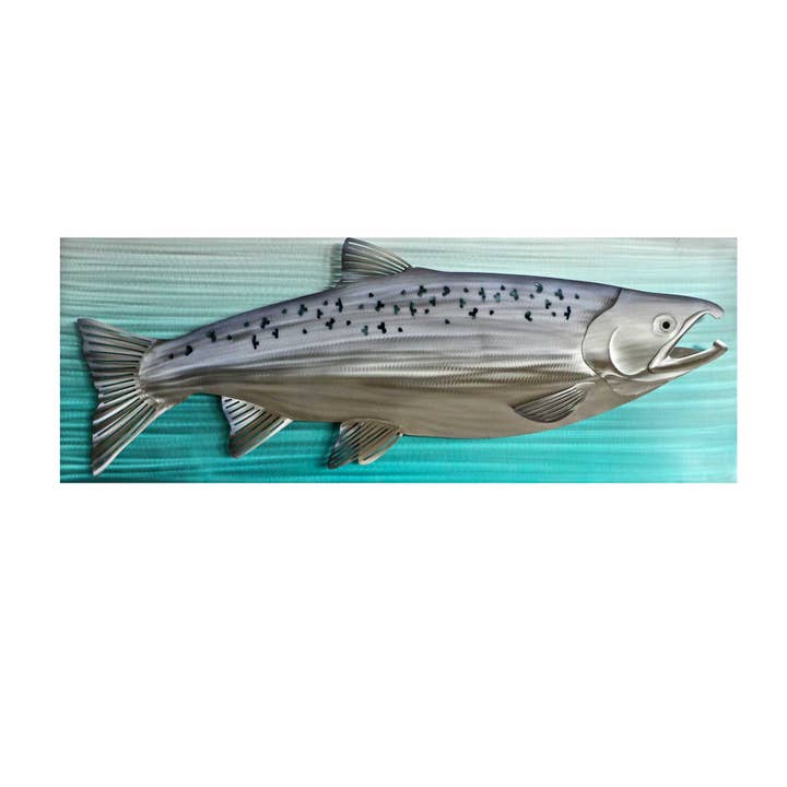 King Salmon (Chinook) Lit for wholesale by Copper Art