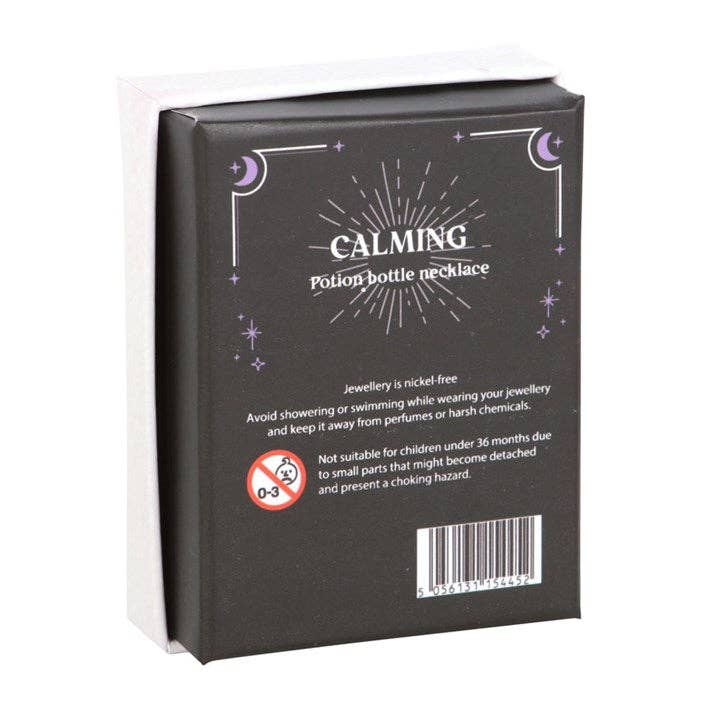 Something Different Wholesale – wholesale Hänge-/berlockhalsband – Lugnande Ametist Crystal Chip Potion flaskhalsband5