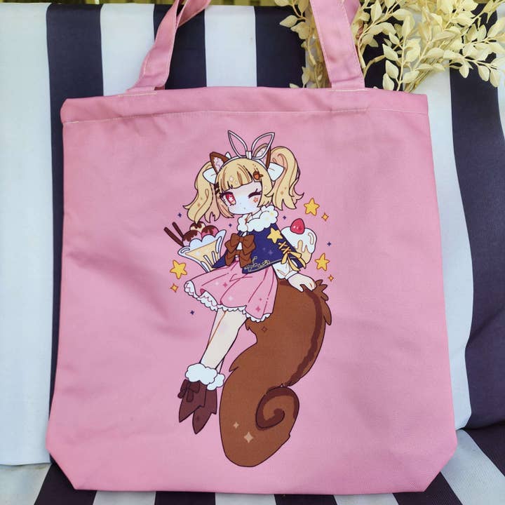 Risu Komori - Sac fourre-tout pour la vente par OppaboCo
