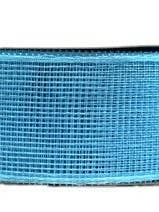 2.5" x 25yds Mesh, Baby Blue for wholesale by Tremont Floral Supplies